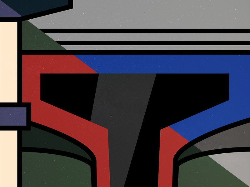 Father & Son illustration vector jango fett boba fett star wars