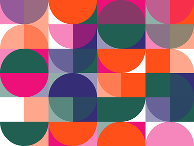Pattern Play circles colors pattern