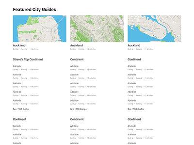 Guide Index Concept city city guide ia index map navigation route web layout