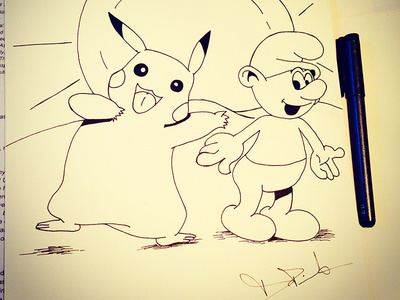 Pokemon x Smurfs