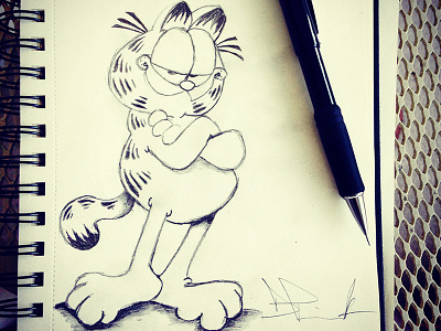 Garfield artist cartoon network character design draw drawing illustration illustrator kids books artist