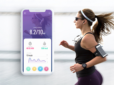 Fitness tracker fitness health ui user experience