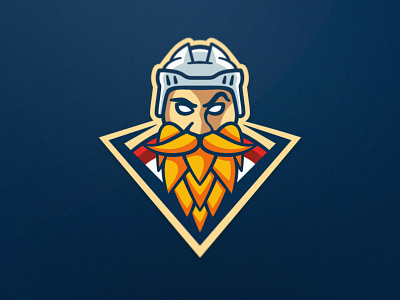 Brasseurs - Roller Hockey - Mascot Logo