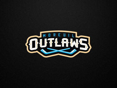 Outlaws - Roller Hockey - Secondary Logo