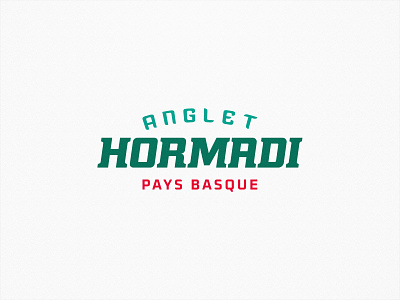 Hormadi Anglet - Ice Hockey - Logotype design graphic identity hockey ice hockey illustration logo magnus sports sports branding sports logo team logo visual identity