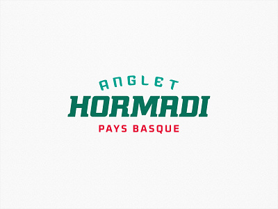 Hormadi Anglet - Ice Hockey - Logotype design graphic identity hockey ice hockey illustration logo magnus sports sports branding sports logo team logo visual identity