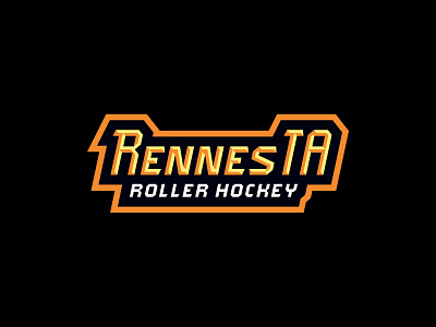 Rennes TA Roller Hockey - Logotype branding design hockey illustration logo mascot roller hockey sports branding sports logo team logo