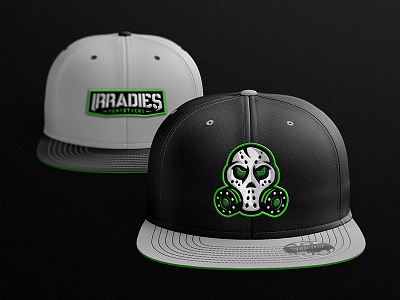 Irradiés - Roller hockey team - Snapback hockey inline hockey mascot roller hockey sports branding sports logo team logo