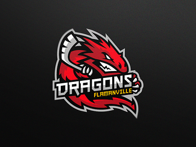 Dragons - Roller hockey - Principal logo