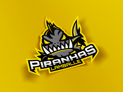 Piranhas - Roller hockey - Alternative logo