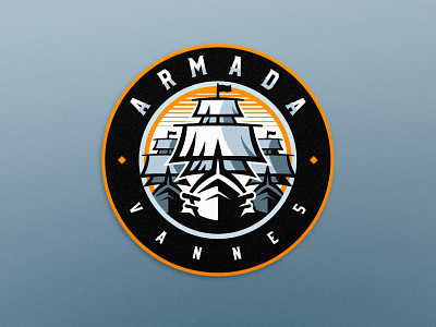 Armada - Roller Hockey - Logo 1 branding design hockey ice hockey illustration inline hockey mascot roller hockey sports branding sports logo team logo typography vector