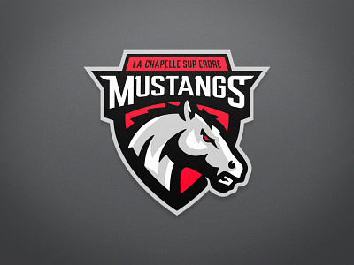 Mustangs - Roller Hockey - Logo 1 branding design hockey ice hockey illustration inline hockey mascot roller hockey sports branding sports logo team logo typogaphy vector
