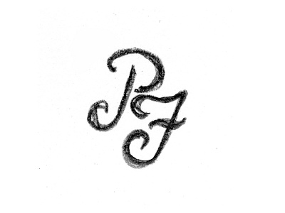 PF ver.2 branding identity logo monogram pf sketch