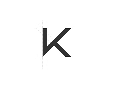 Personal Logo Concept branding icon identity letter k logo monogram