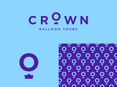 #dailylogochallenge Day 2 - Crown Balloon Tours balloon branding dailylogochallenge logo