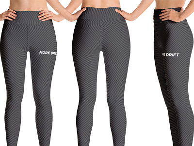 Carbonfiber Leggings Mockups apparel leggings merch yoga