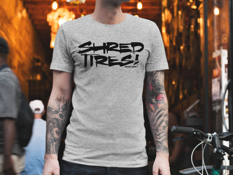 Shred Tires T-Shirts by Kyle Chicoine on Dribbble