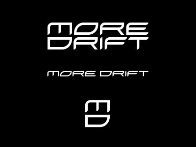New More Drift Logo brand branding katakana logo logotype monogram moredrift