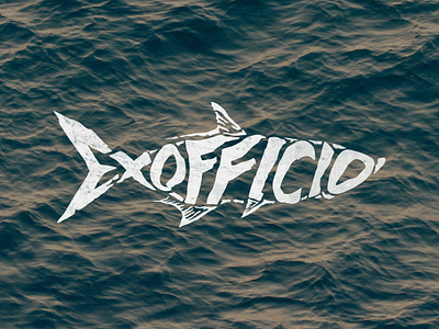 Exofficio Tarpon 🐟 apparel exofficio fish fishing graphic graphicdesign graphicdesigner illustration lettering letteringdesign tarpon typography water
