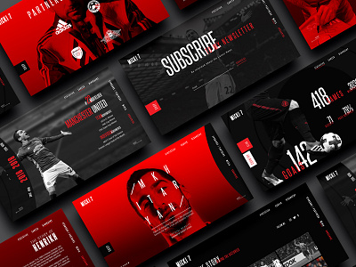 Henrikh Mkhitaryan Website Stylescape branding conceptstudio football game layout uiux web design web development website