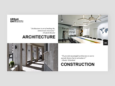 Urban Unit Website Menu Design animation architecture design interaction menu urban web webdesign website