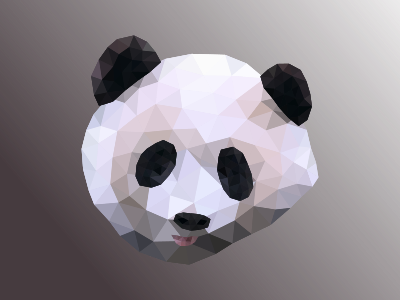 Low Poly Panda