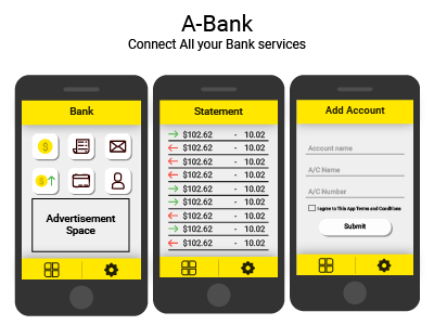 A-Bank App UI