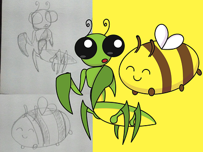 Mantis & Bee