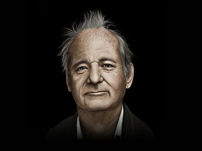 Digital Illustration - Bill Murray