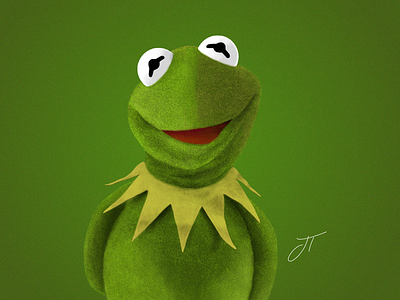 Kermit the Frog - Digital Illustration