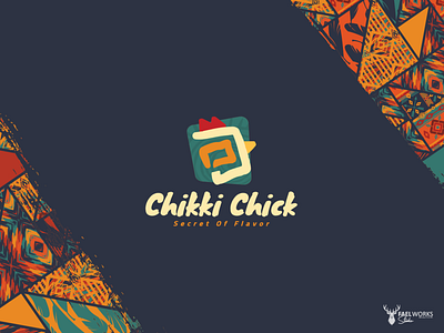 Chikki Chick - Resturant brand chickens logo resturant