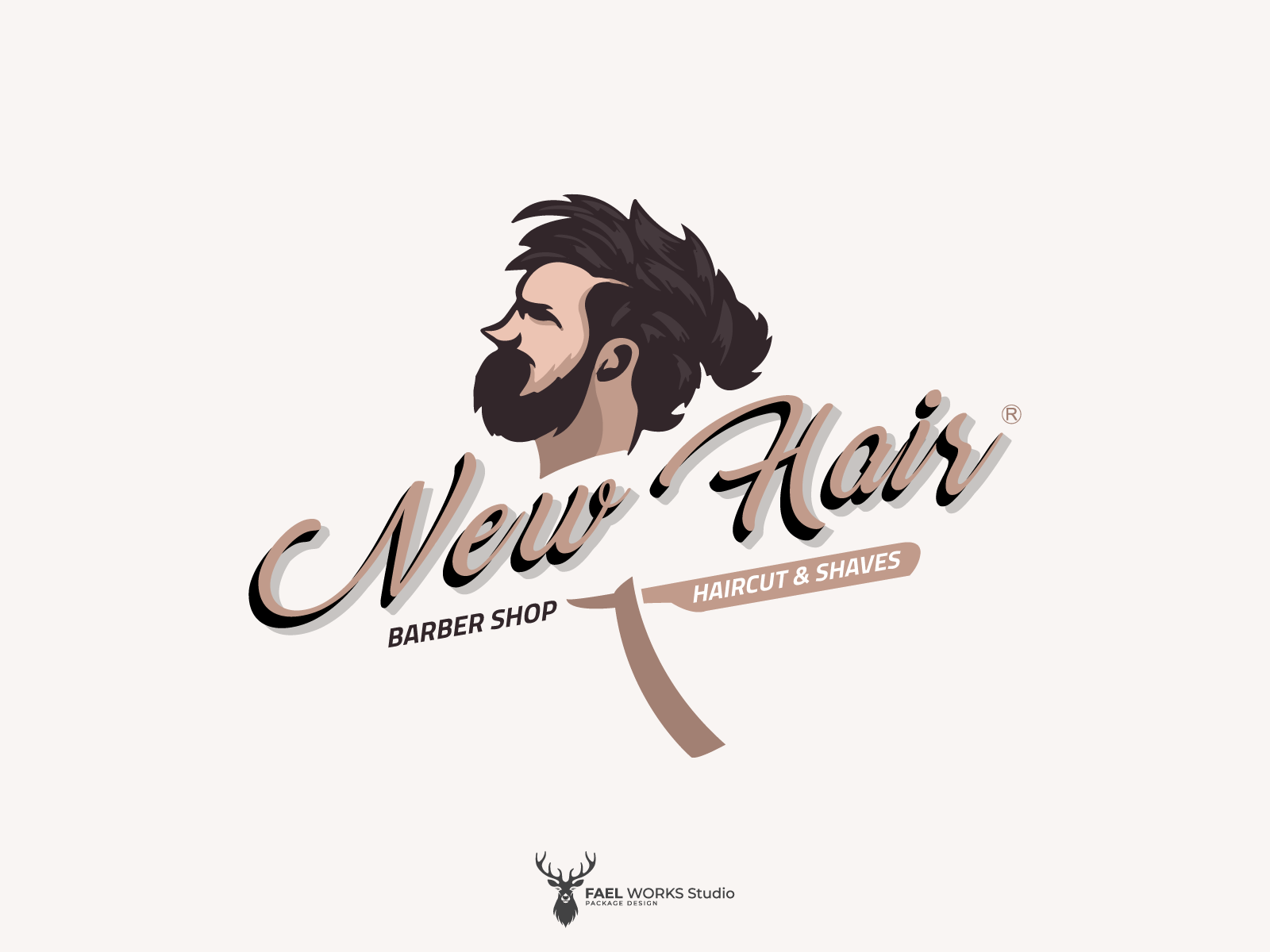 Barber Shop | Logo by Abed Alkader Fael on Dribbble