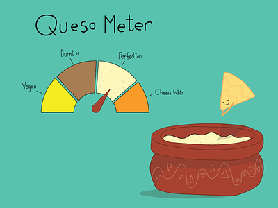 Cheese Dive cheese chip meter queso tortilla vegan