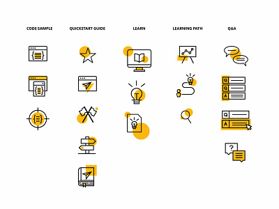 Yellow Line Icon exploration icon icon app icon artwork line work microsoft