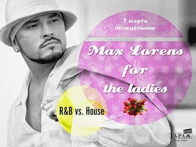 Club poster. Max Lorens. poster