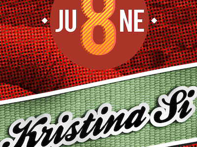 Club poster. Kristina Si.