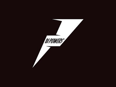 DJ Logo dj flash letter logo