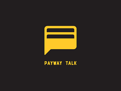 PayWay Talk Logo bill chat message pay payway service talk uganda
