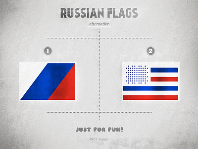 Russian Flags (alternative) design flag russia russian