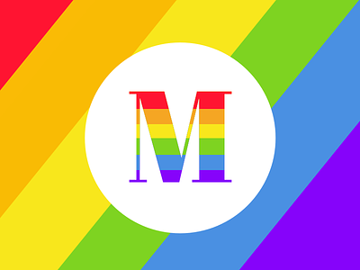 Medium Pride Share Icon | Daily UI 10 dailyui medium pride social button