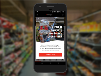 Daily UX Writing – Day 4: Grocery Promo