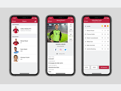 IOS APP for Football Trainers