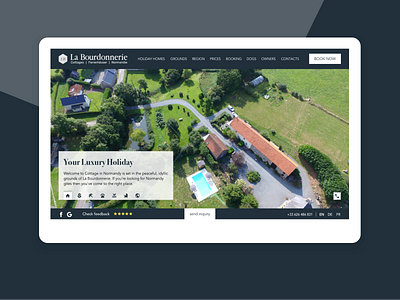 UI, IxD, Redesign for Holiday Rental Cottages Website booking app cottage holiday interaction redesign rent rental travel ui uidesign ux webdesign