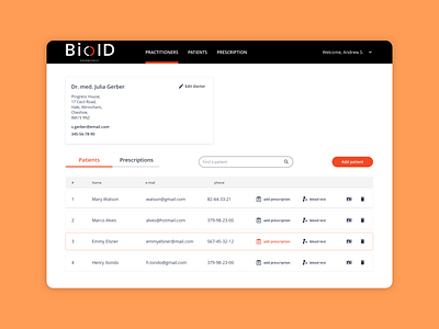 UI Design for Beauty Medical Clinic CRM System BioID beauty clinic crm portal dashboad illustration interaction design medical platform design treatment ui user interface visual design