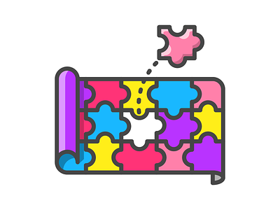 Puzzle icon icon design puzzle