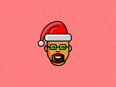 Christmas avatar christmas icon icon design illustration santa santa claus vector xmas