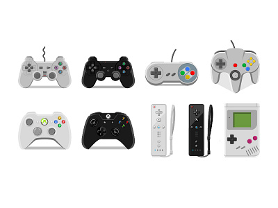 Gamepads Teaser controller game gameboy gamepad joystick nintendo playstation ps3 snes videogame wii xbox