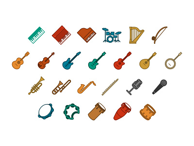 Musical Instruments bass cello drums guitar instruments keyboards microphone music musical sax tambourine violin