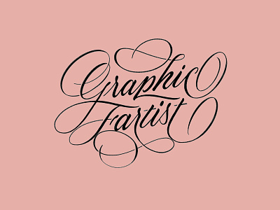 Graphic Fartist cartouche goodtype graphicart graphicartist graphicfart graphicfartist theletteringcontinues typebytrade