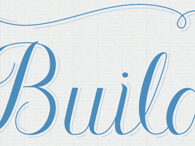 Scripty Letters lettering script